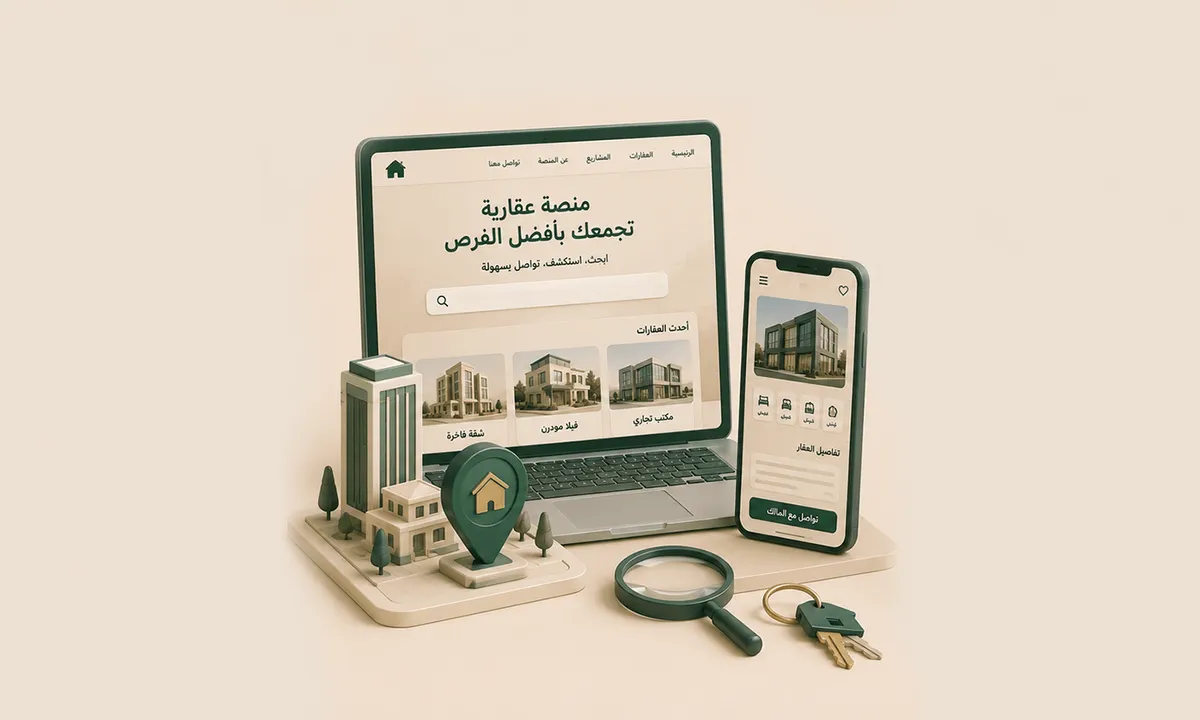خطوات بناء منصة عقارية ناجحة على الإنترنت