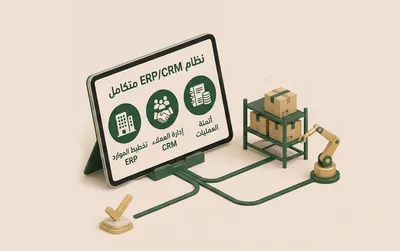 تصميم نظام أتمتة العمليات الداخلية ERP/CRM: من الفوضى إلى الانضباط